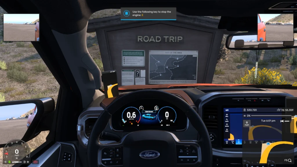 American Truck Simulator Road Trip Ford scenic