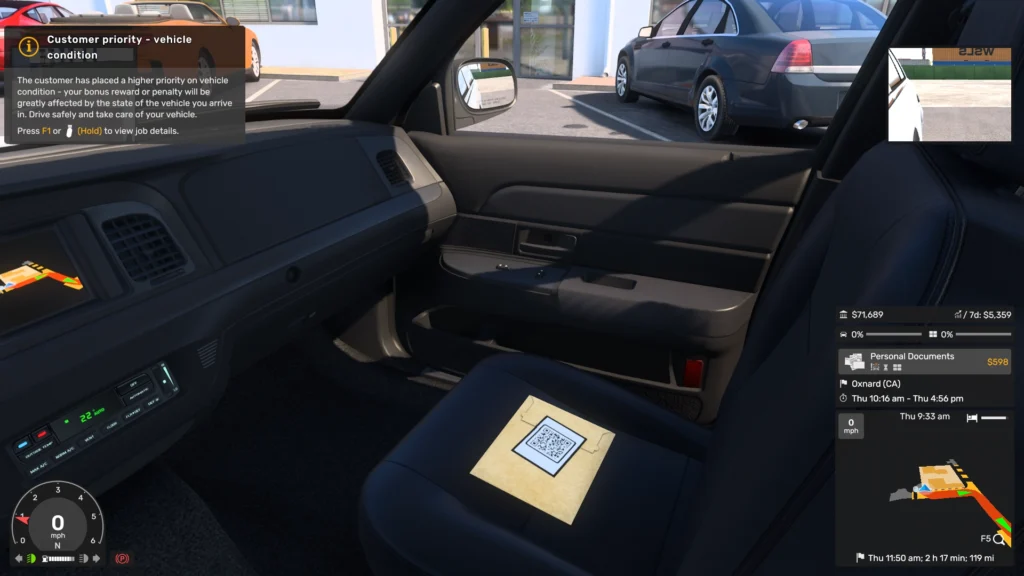 American Truck Simulator Road Trip Ford job