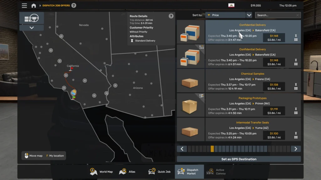 American Truck Simulator Road Trip Ford Atlas