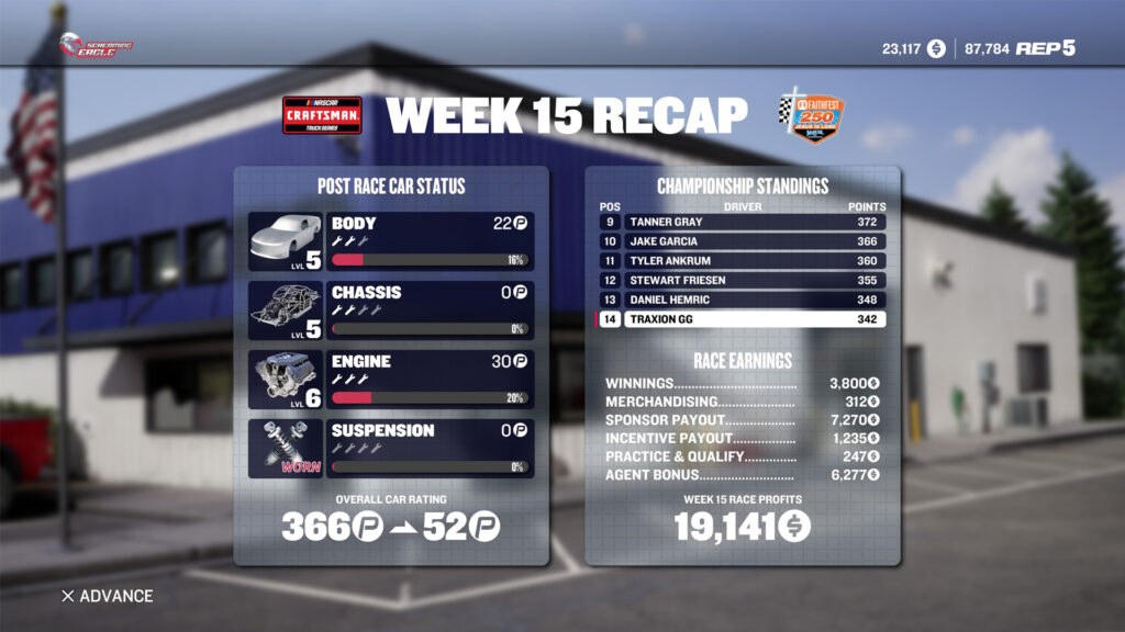 NASCAR 26 Game 10