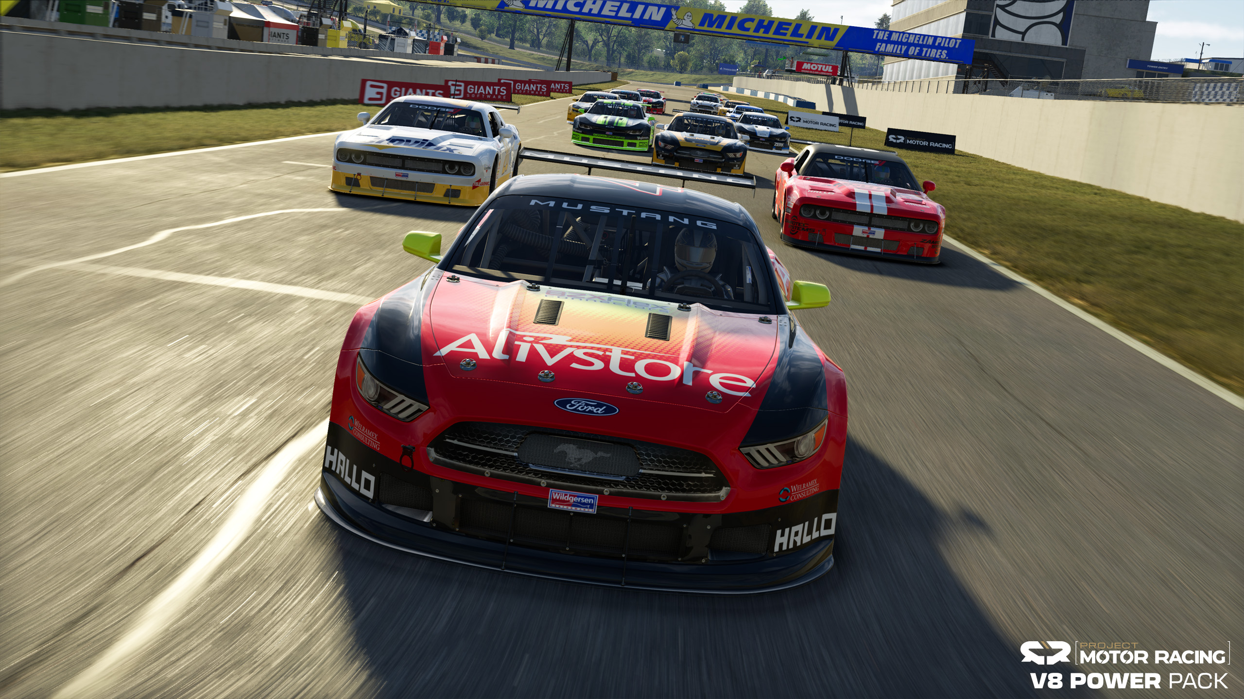 Project Motor Racing V8 Power Pack out now, adds nine cars and Road Atlanta
