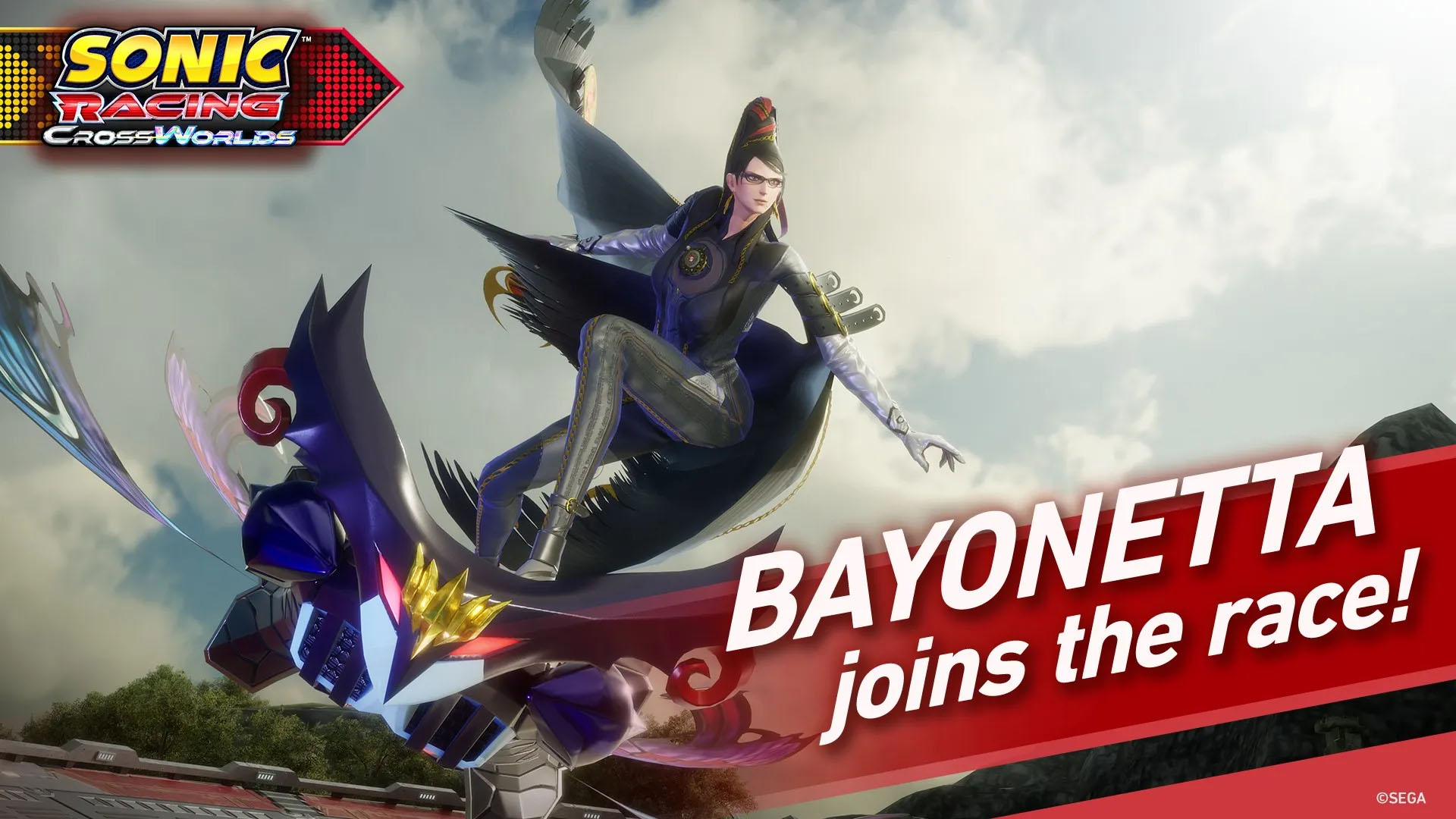 Sonic Racing Crossworlds to add Bayonetta in second year of free character DLC