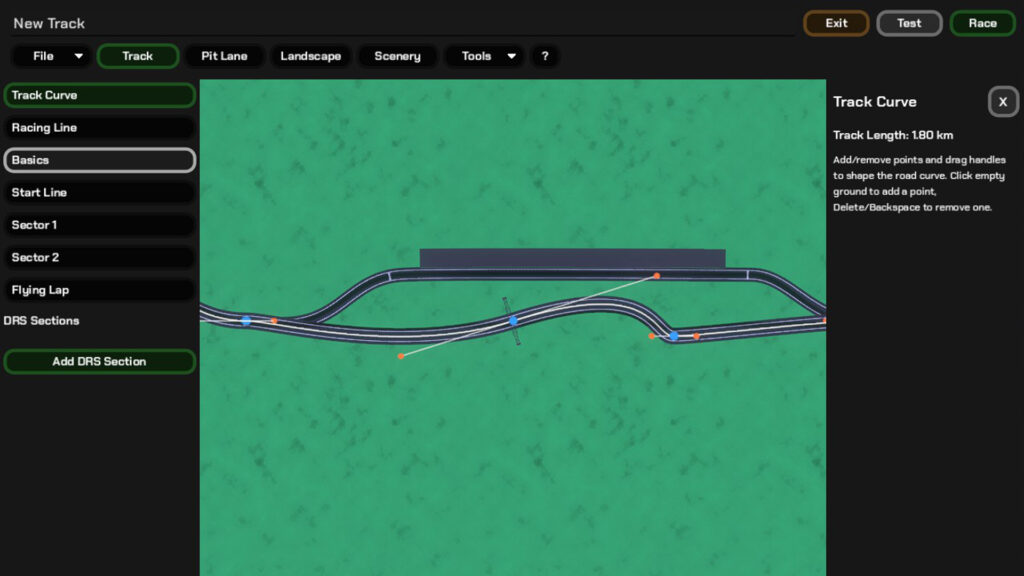 Throttle Trace Track Designer