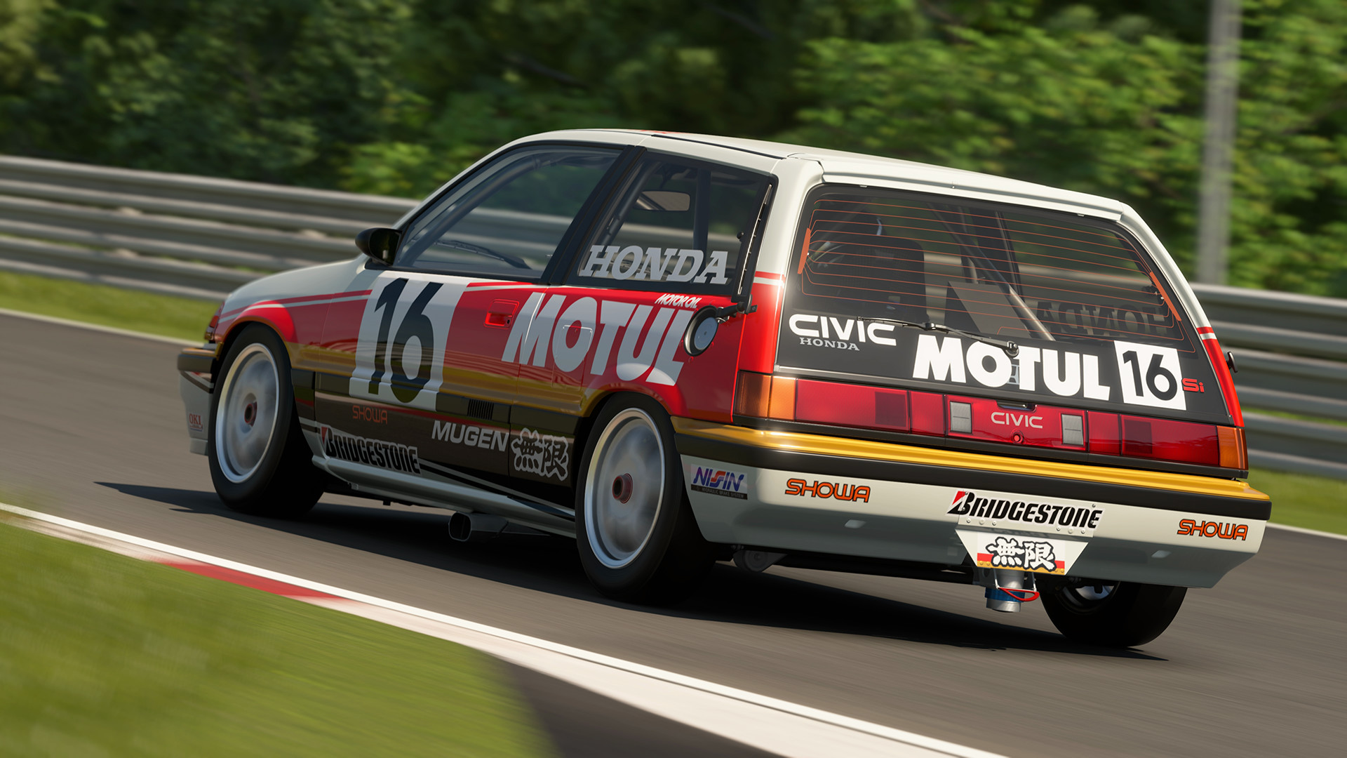 Honda MUGEN MOTUL CIVIC Si Race Car ‘87, Every car in Gran Turismo 7’s Spec IV update