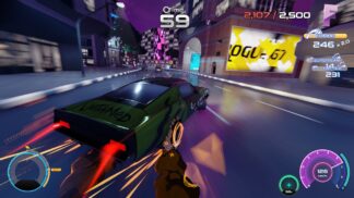 Driving Rogue is an arcade roguelite racer with a deckbuilding twist