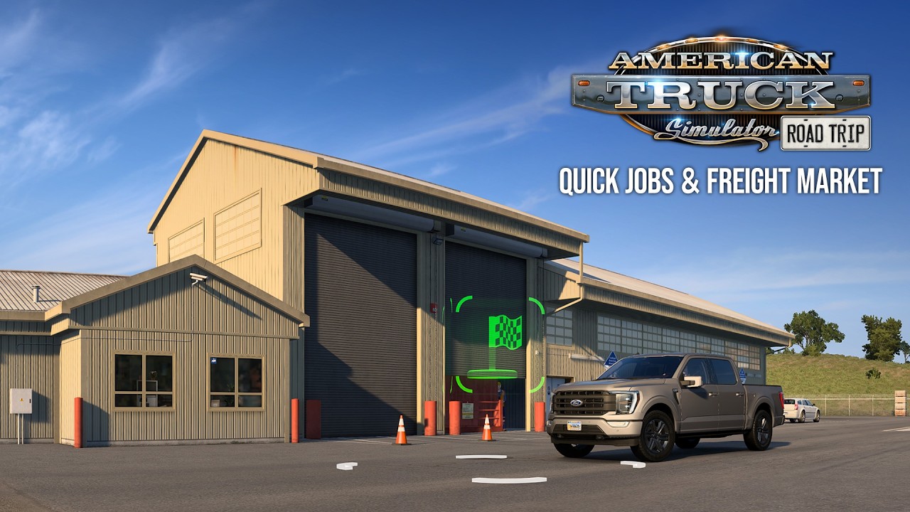 How courier jobs will work in American Truck Simulator’s Road Trip mode