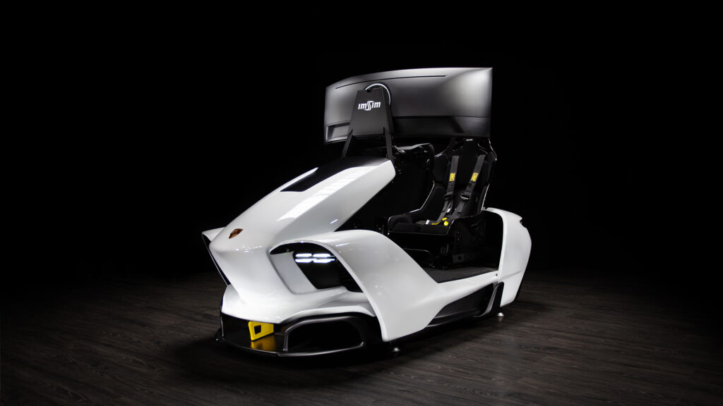 SimRacing Expo Frankfurt 2026, ImSim reveals sleek Porsche Raceborn cockpit collaboration