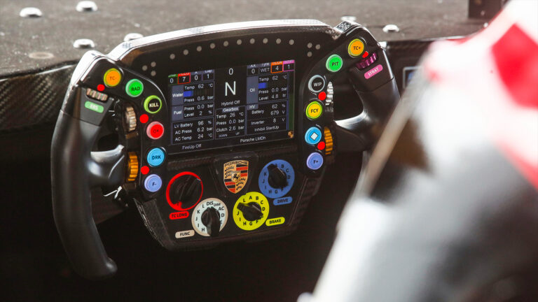 Sim-Lab is set to showcase Porsche 963 Hypercar steering wheel at SimRacing Expo Frankfurt