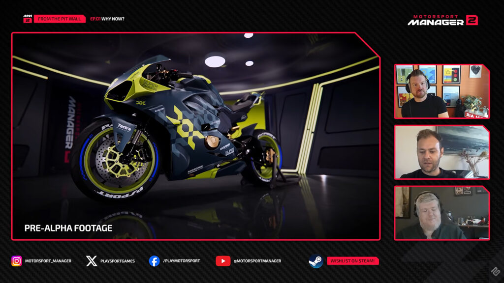 Motorsport Manager 2 set to introduce motorcycle racing as first dev diary drops