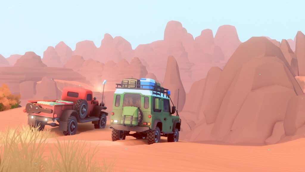 Over the Hill review screenshot showing multiplayer co-op