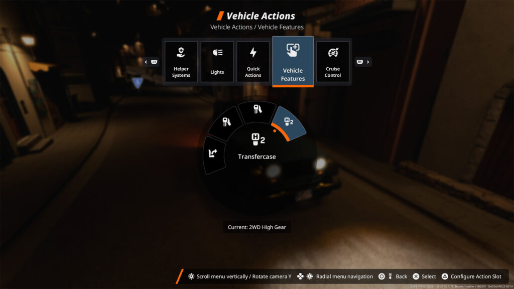 Radial menu, 15 top tips for PS5 BeamNG players