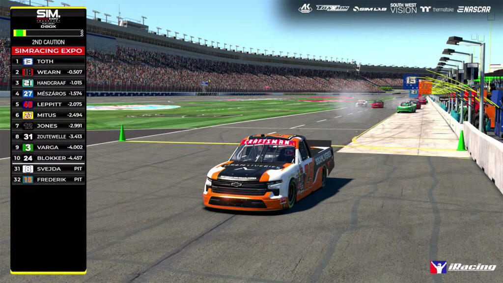 Toth takes eNASCAR Truck laurels at SimRacing Expo Frankfurt