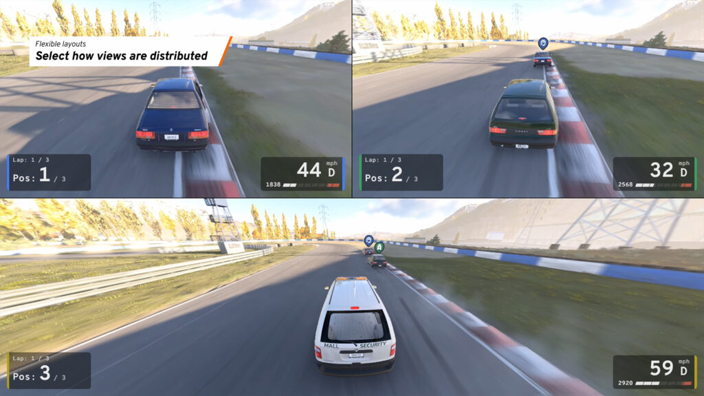 BeamNG.drive's local four-player split-screen mode looks incredible on PS5, as new trailer drops