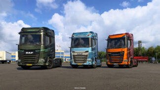 Euro Truck Simulator 2’s V1.62 Open Beta adds three special edition DAF trucks