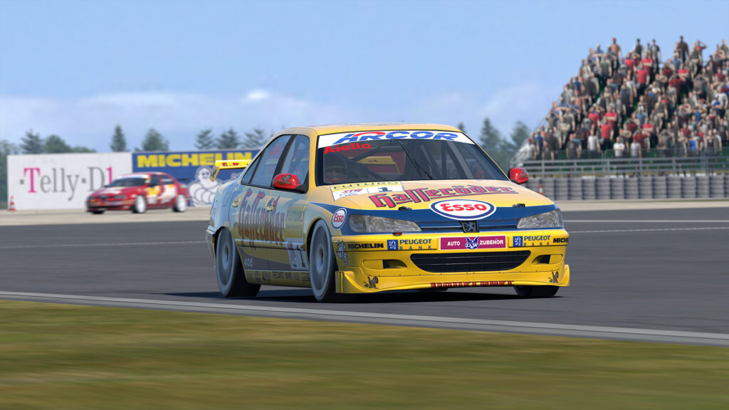 Fliegerhorst Wunstorf, Peugeot 406 Super Tourer, Spa-Francorchamps 1985, RaceRoom 