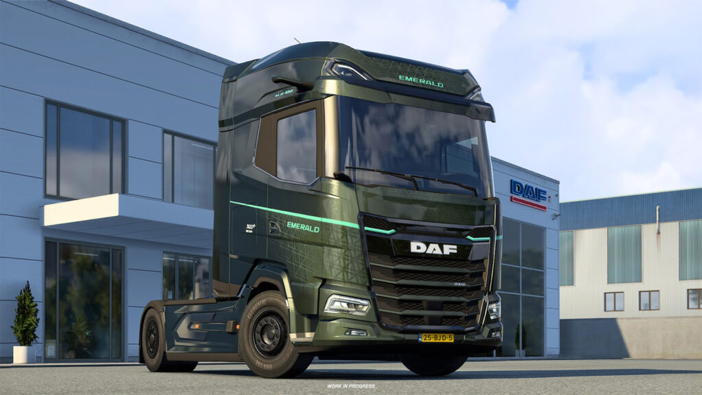 Euro Truck Simulator 2’s V1.62 Open Beta adds three special edition DAF trucks