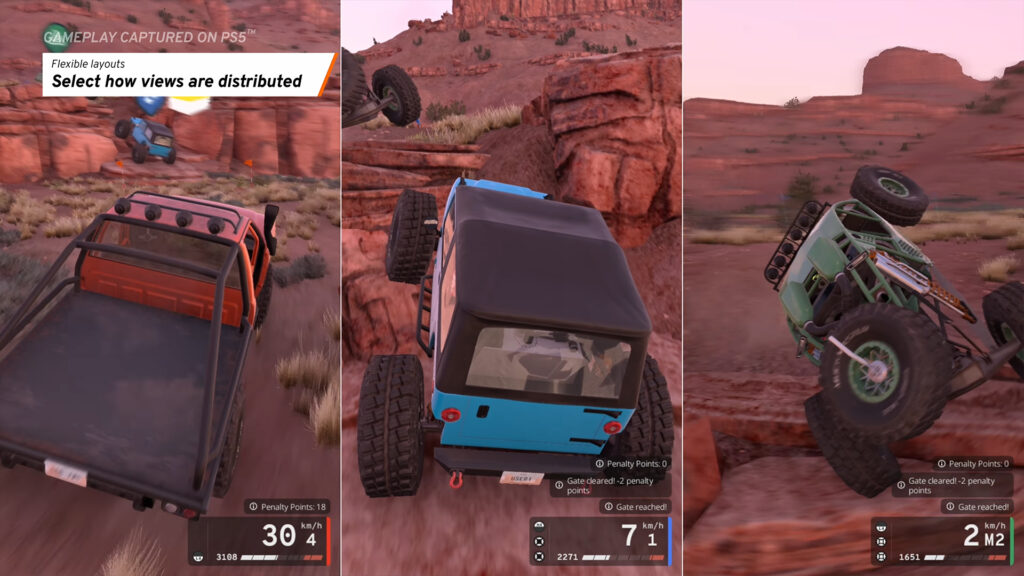 BeamNG.drive's local four-player split-screen mode looks incredible on PS5, as new trailer drops
