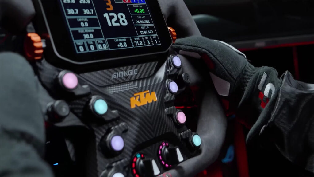 Simagic reveals authentic KTM Xbow GT2 steering wheel, public debut set for SimRacing Expo Frankfurt