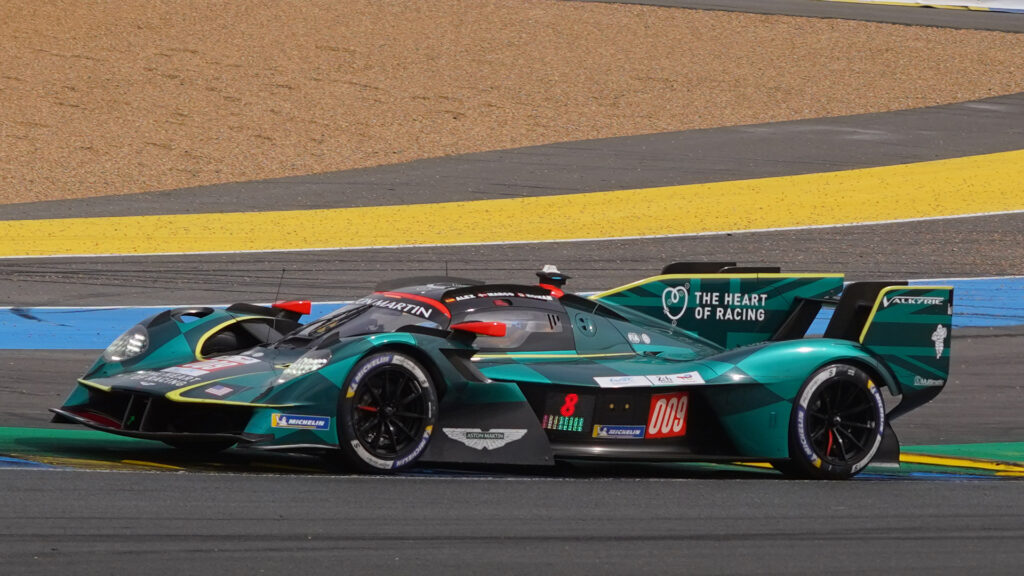 The Aston Martin Valkyrie AMR-LMH in Le Mans Ultimate