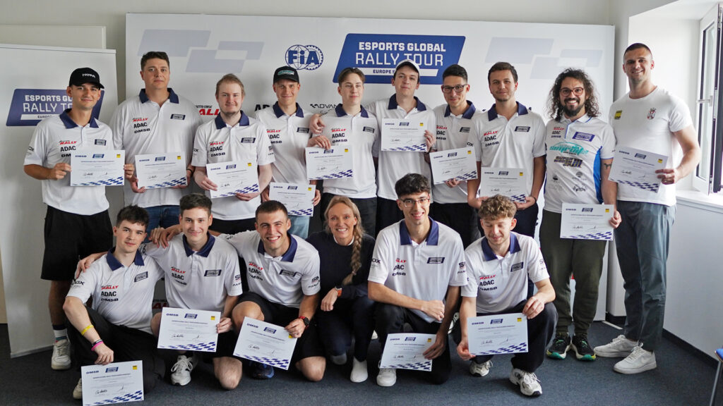 FIA Esports Global Rally Tour European Shootout 2026 finalists