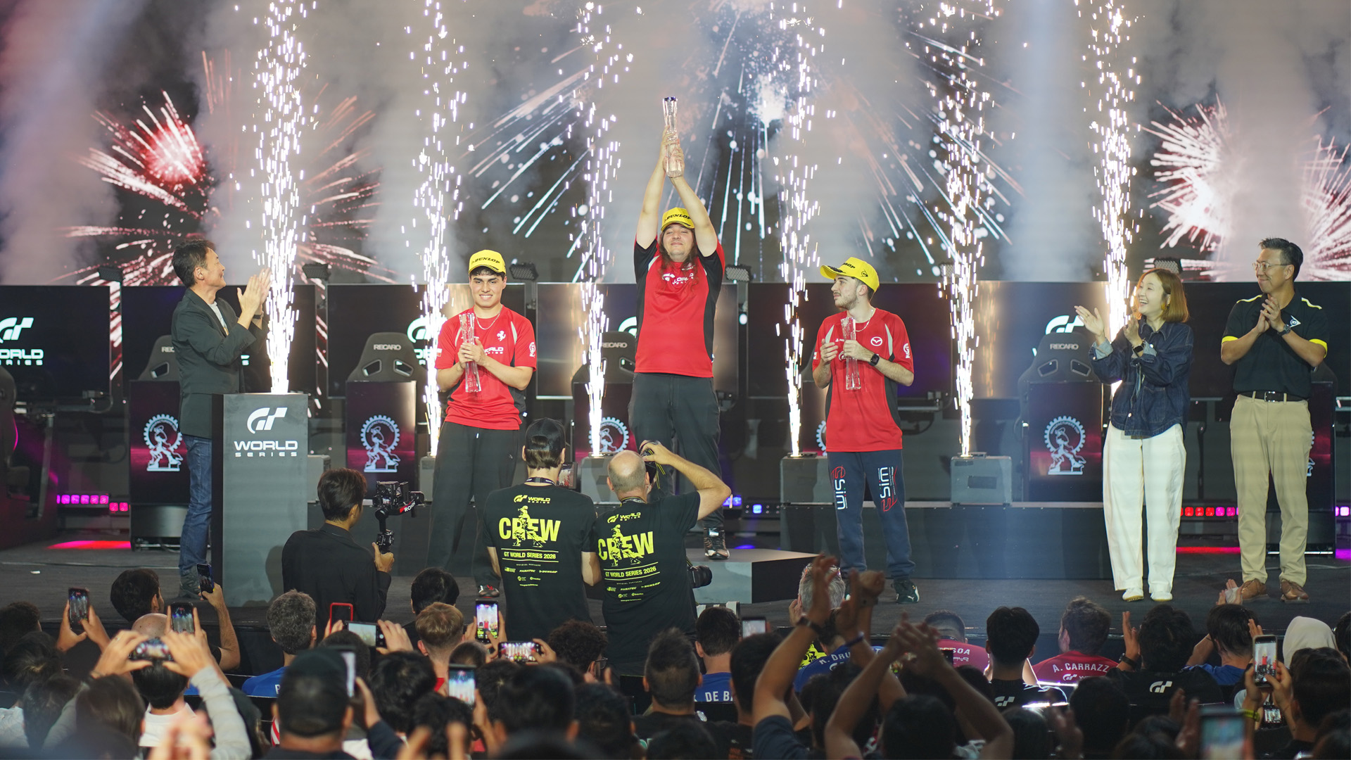 Gran Turismo World Series Manufacturers Cup Subaru, Solis, win in Singapore