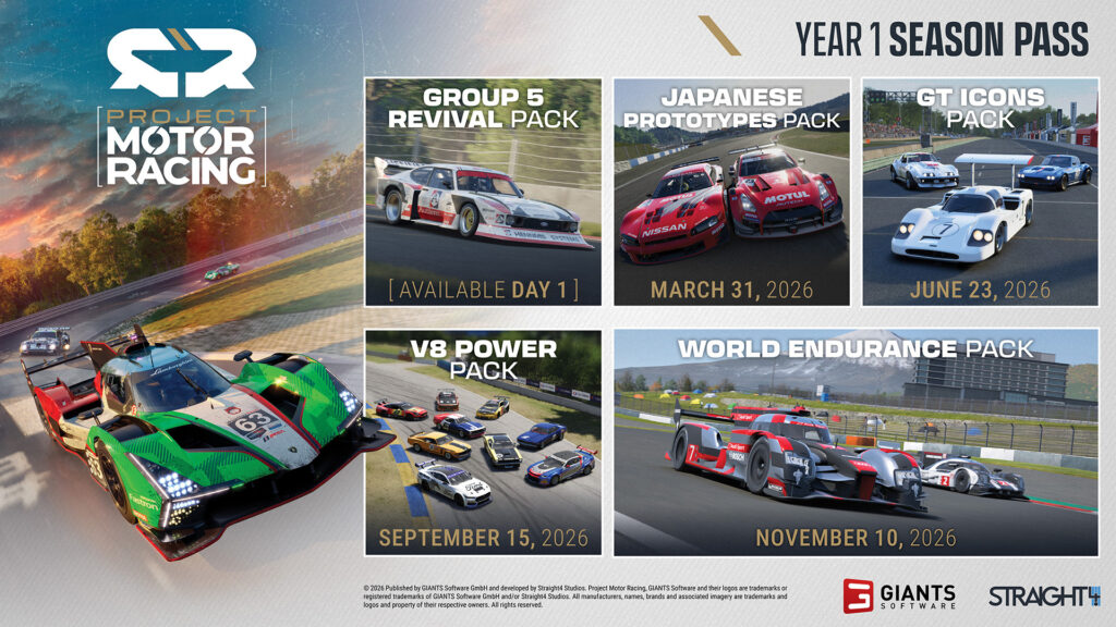 Project Motor Racing Year 1 Season Pass