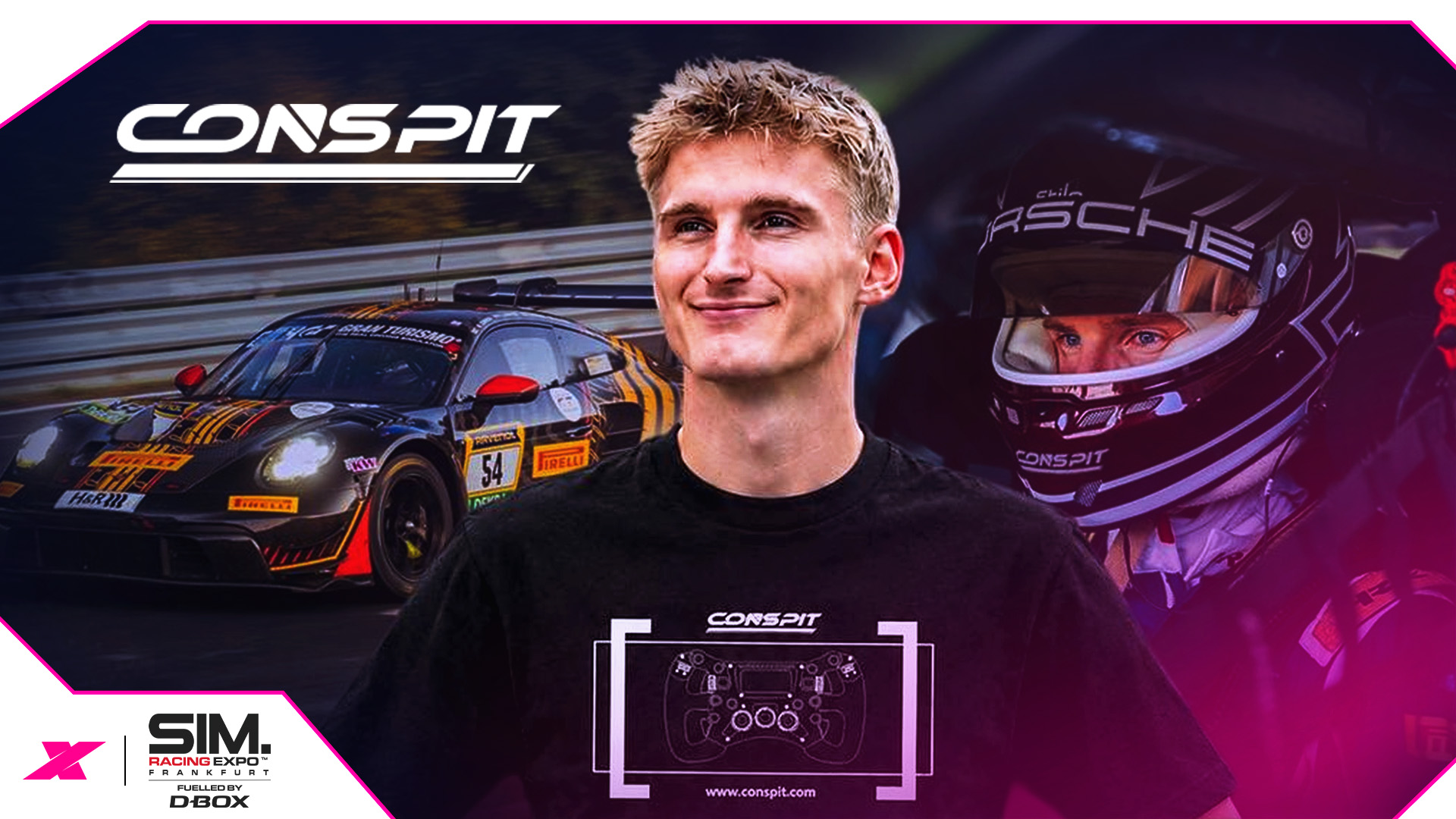 Heroic GT3 driver Loek Hartog becomes CONSPIT brand ambassador