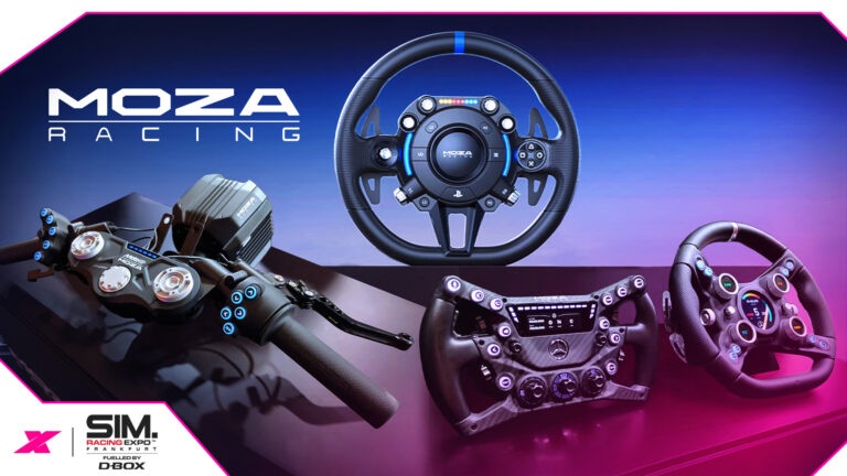 Moza set to bring its biggest-ever product showcase to SimRacing Expo Frankfurt, including PS5 wheelbases