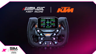 Simagic reveals authentic KTM Xbow GT2 steering wheel, public debut set for SimRacing Expo Frankfurt