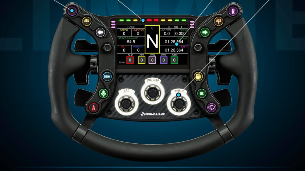 SimRacing Expo Frankfurt 2026, Sim Lab unveils GTSL Ultimate steering wheel at SimRacing Expo Frankfurt