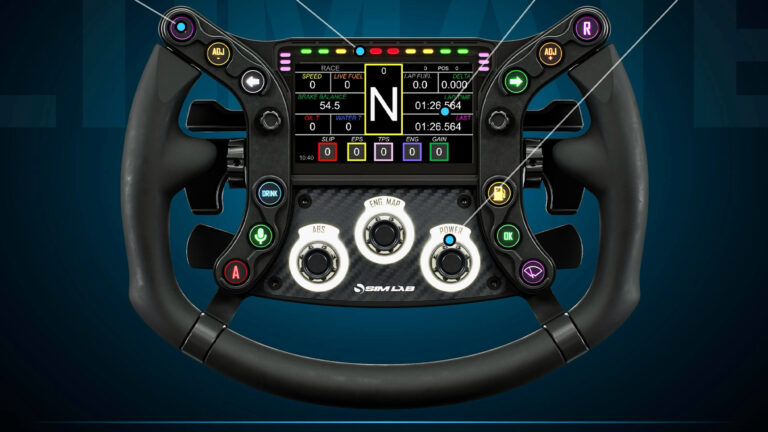 SimRacing Expo Frankfurt 2026, Sim Lab unveils GTSL Ultimate steering wheel at SimRacing Expo Frankfurt