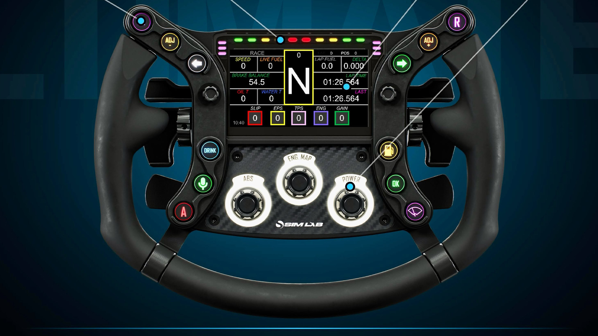 SimRacing Expo Frankfurt 2026, Sim Lab unveils GTSL Ultimate steering wheel at SimRacing Expo Frankfurt