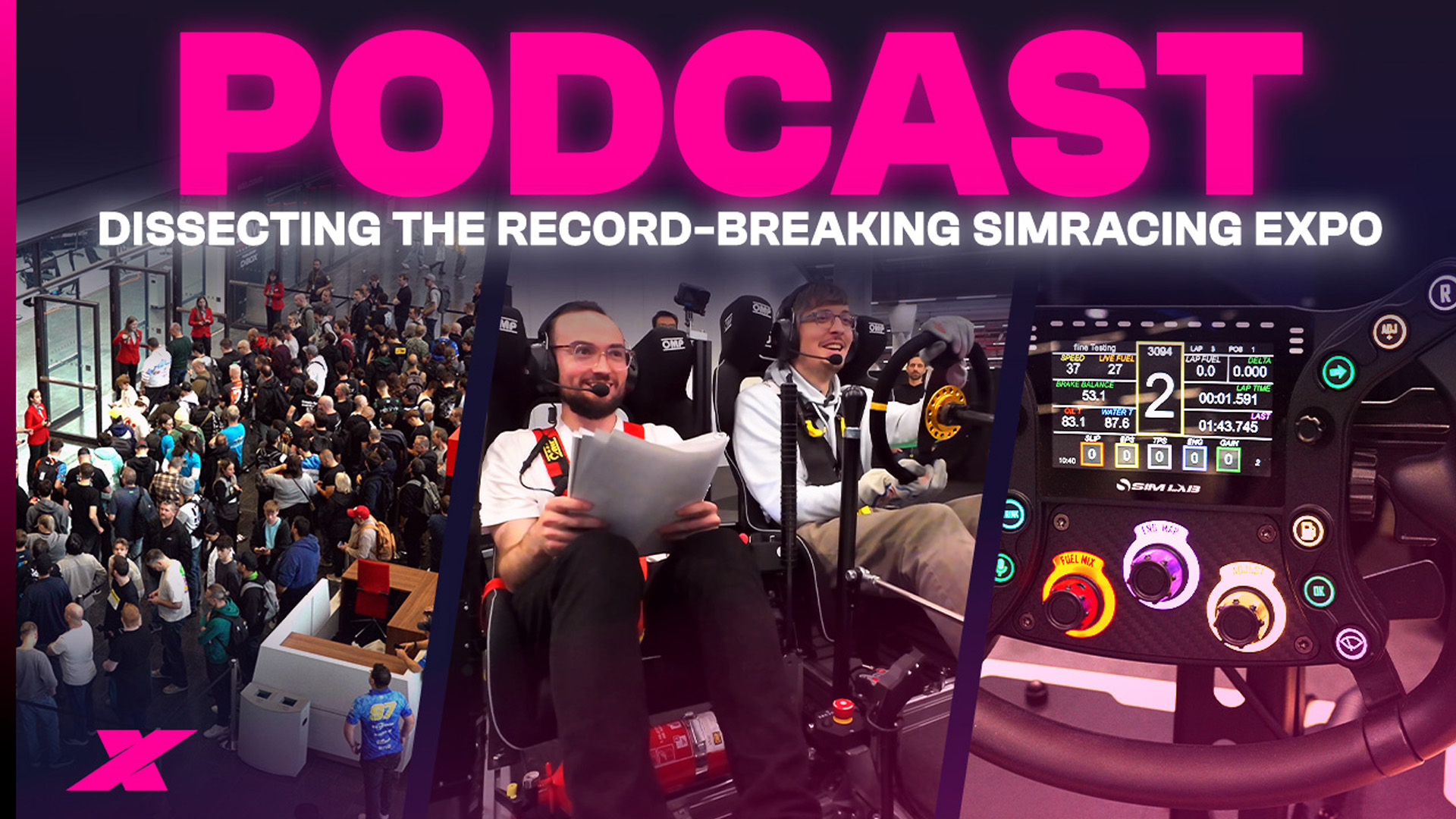 SimRacing Expo Frankfurt 2026 review podcast