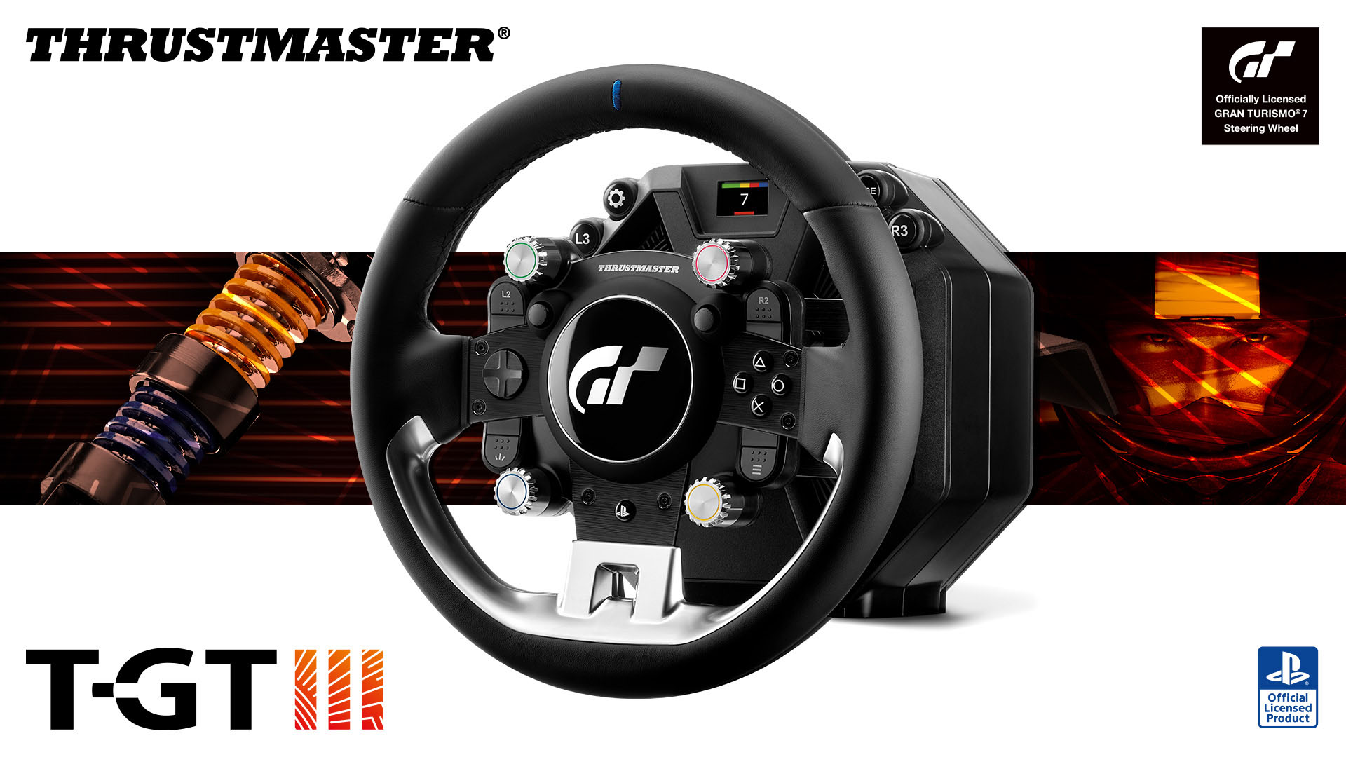 Thrustmaster T-GT III unveiled as officially licensed Gran Turismo 7 wheel
