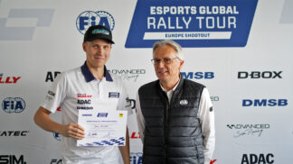 Tommi Hallman wins FIA Esports Global Rally Tour European Shootout at Sim Racing Expo